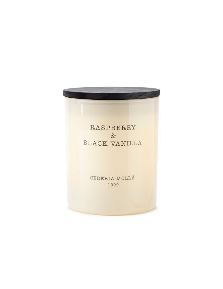 cereria-molla-zvake-raspberryblack-vanilla CERERIA MOLLA svece „Raspberry & Black Vanilla“, 230 g. - Image 1